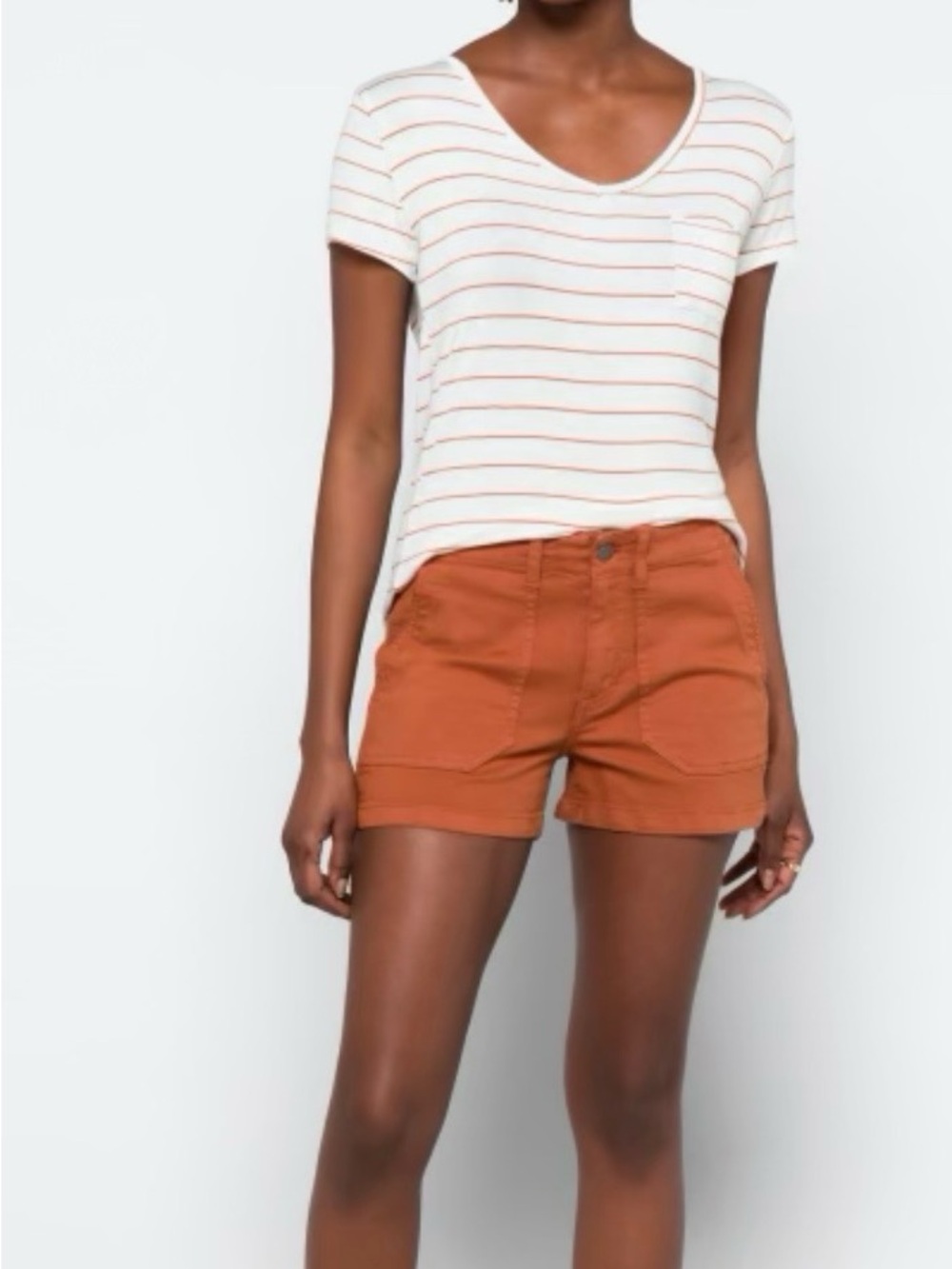 Everyday Rust Utility Mid Rise Shorts - Women's